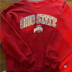 Ohio State Red sweatshirt